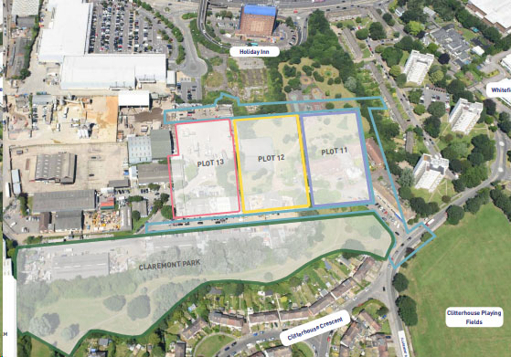 Plan for plots 11 12 and 13