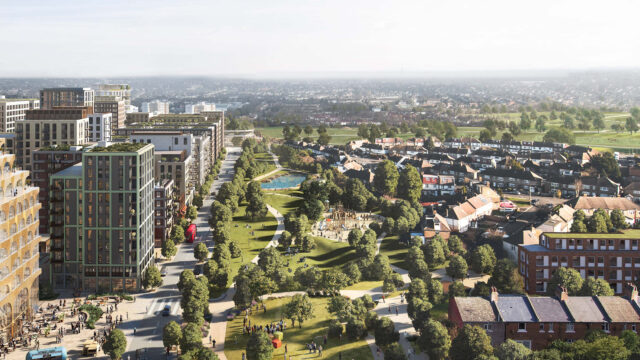 Brent Cross Town Visualization Claremont Park (Brent Cross Town)