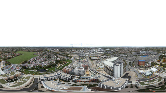 October 2025 – 360° Panoramic from Brent Cross Town (Brent Cross Town)