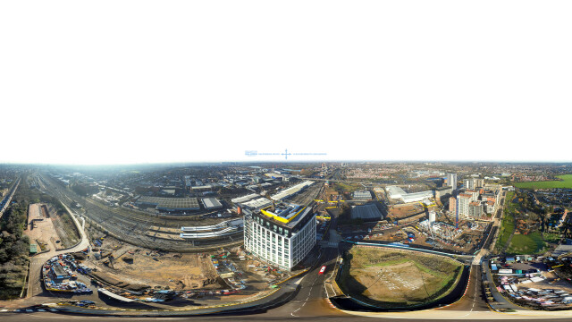 January 2026 – 360° Panoramic from Brent Cross Town (Brent Cross Town)