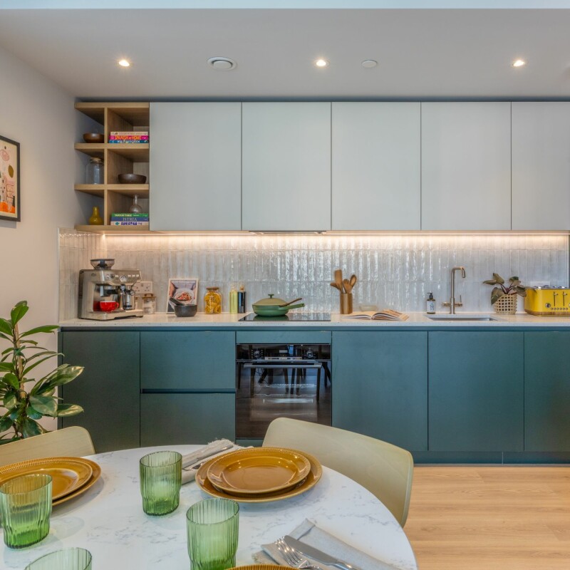 Photo of The Maple apartment interior in Brent Cross Town in North London. (Brent Cross Town)