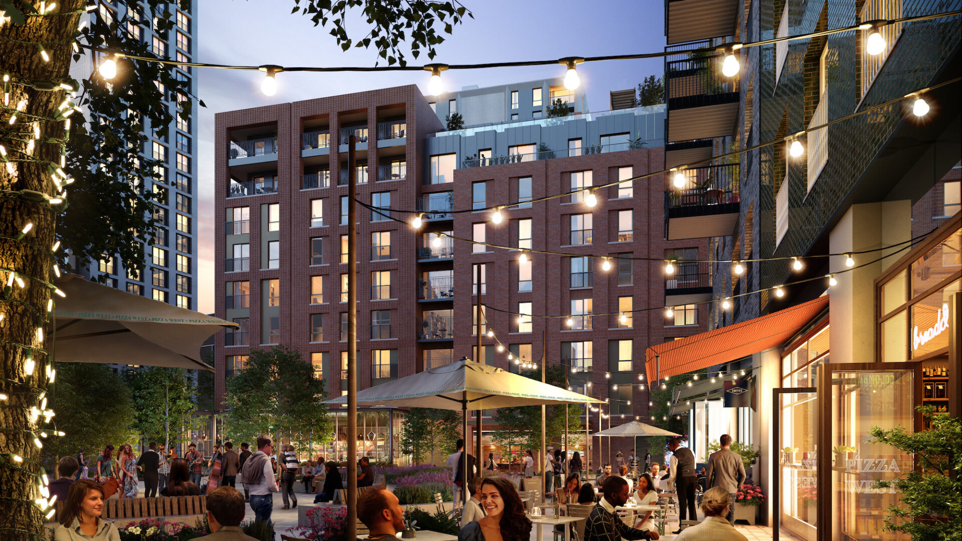 Neighbourhood Square, Brent Cross Town (Brent Cross Town)