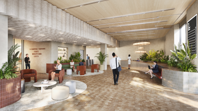 Reception of 3 Copper Square Brent Cross Town (Brent Cross Town)