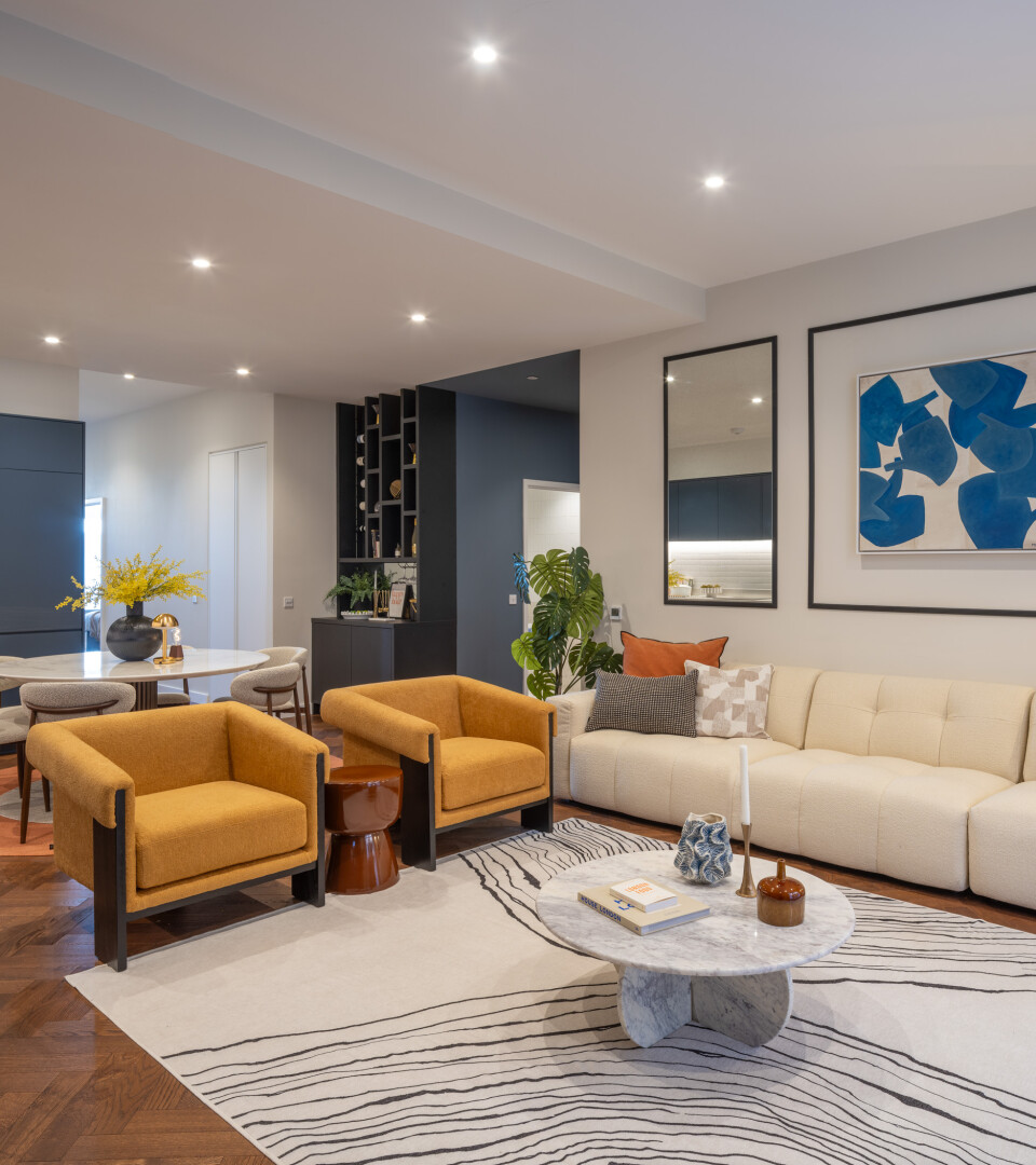 Photo of the interior of one of Brent Cross Town's modern apartments, North London. (Brent Cross Town)