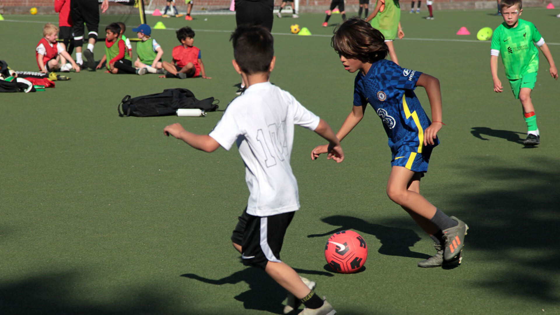 kids training with Brent Cross Football Academy, Brent Cross Town (Brent Cross Town)