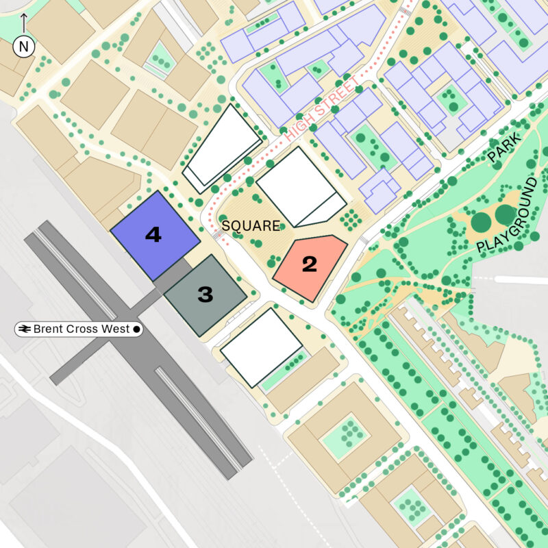 map of offices, Brent Cross Town (Brent Cross Town)