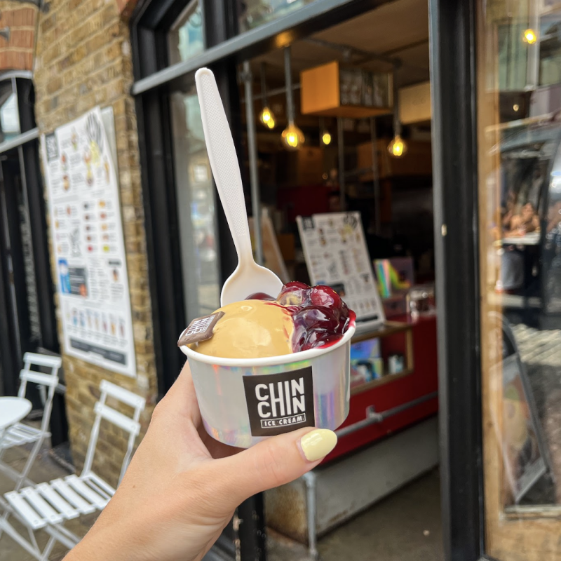 Chin Chin Ice Cream in North London