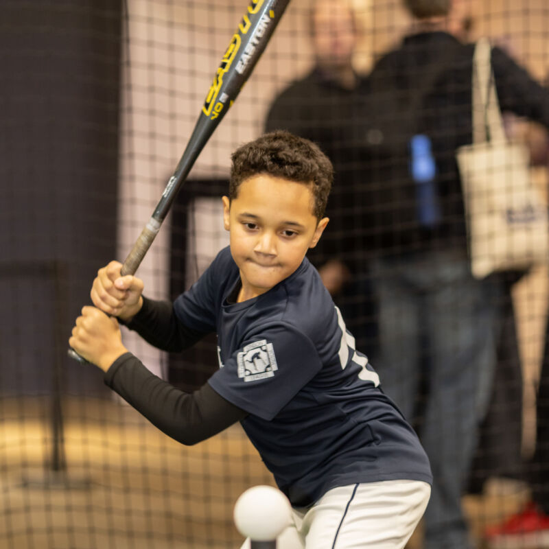 Kids baseball session at the 108