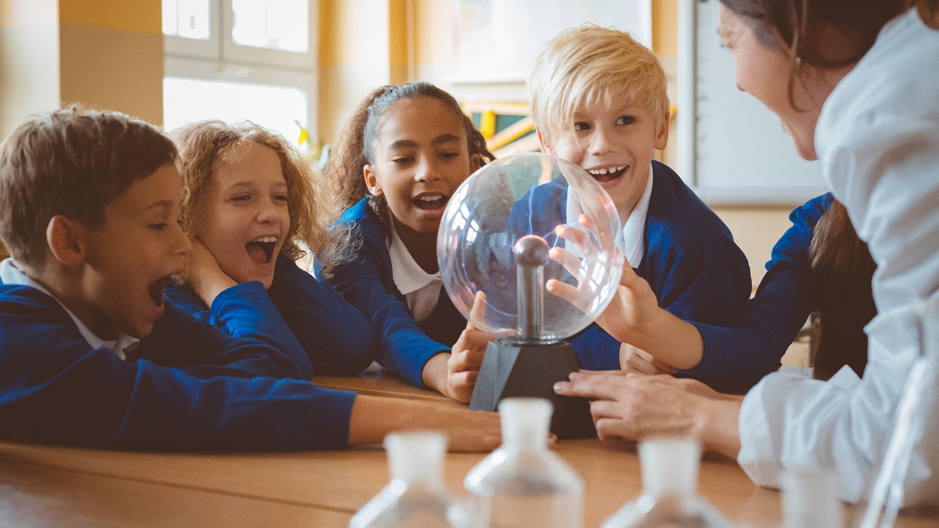 Children learning in the classroom (Brent Cross Town)
