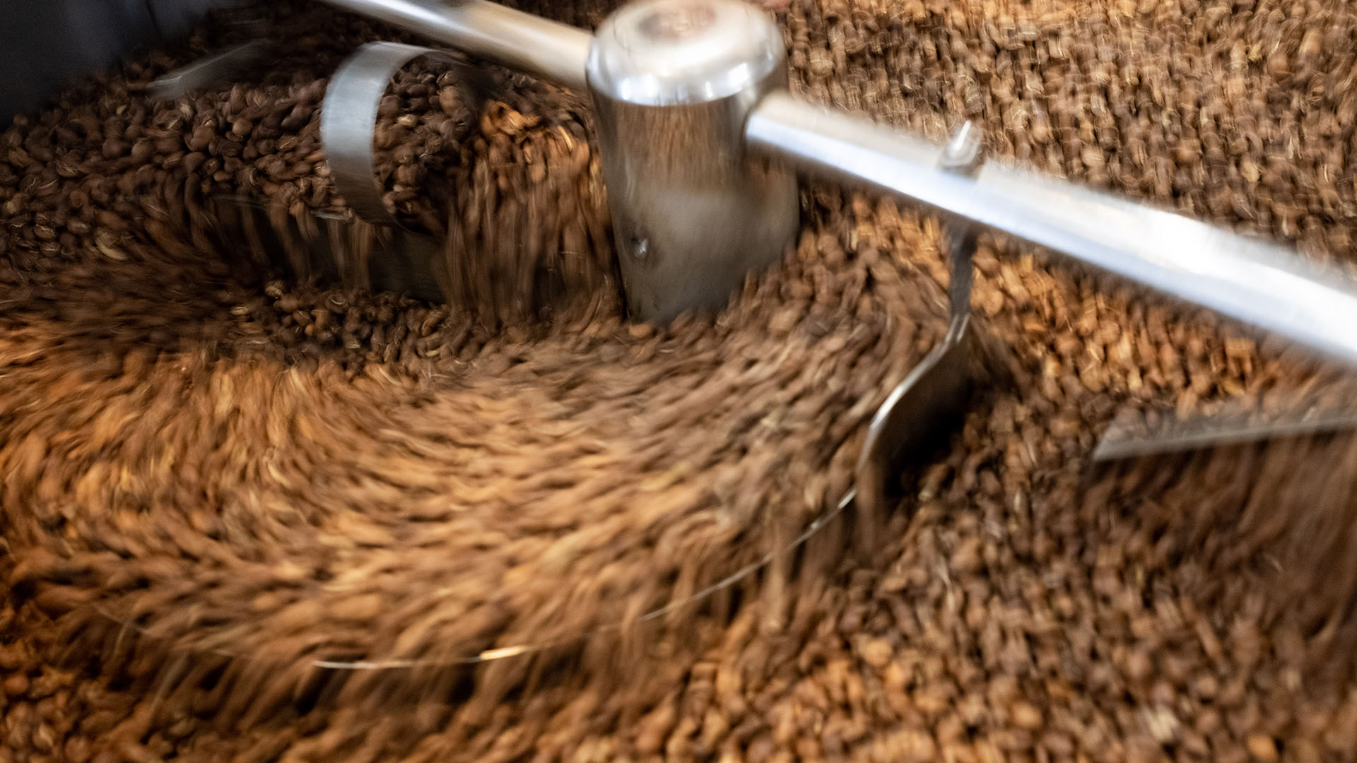 Coffee roasting at Cricklewood Roasters (Brent Cross Town)