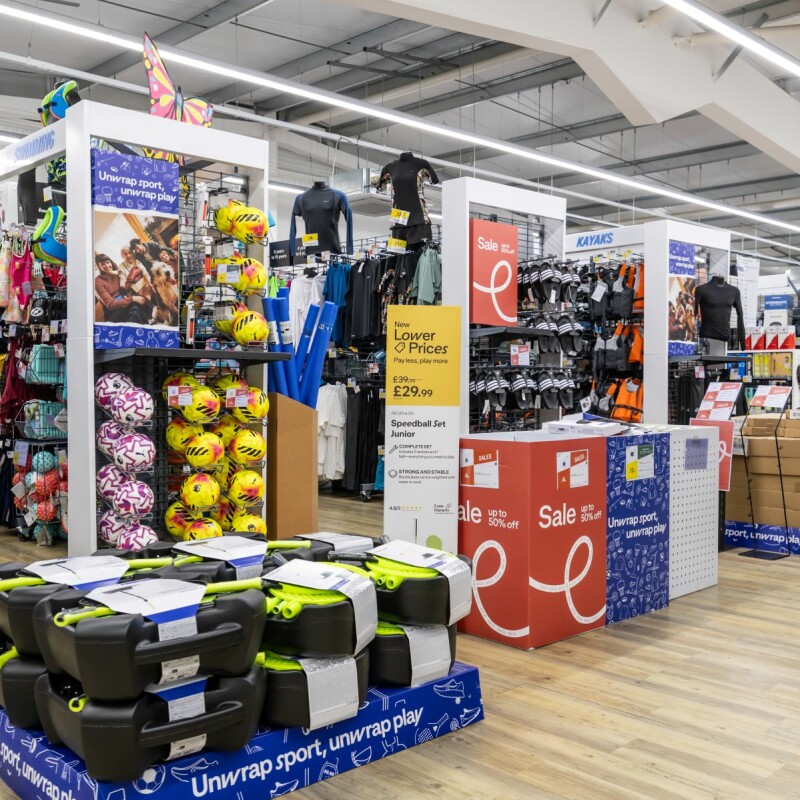 Photo of the inside of Decathlon in Brent Cross Town. (Brent Cross Town)
