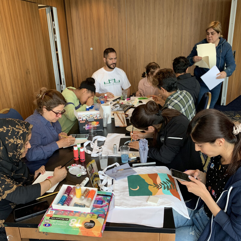 Art Cafe by We Restart, Brent Cross Town Community fund applicants (Brent Cross Town)