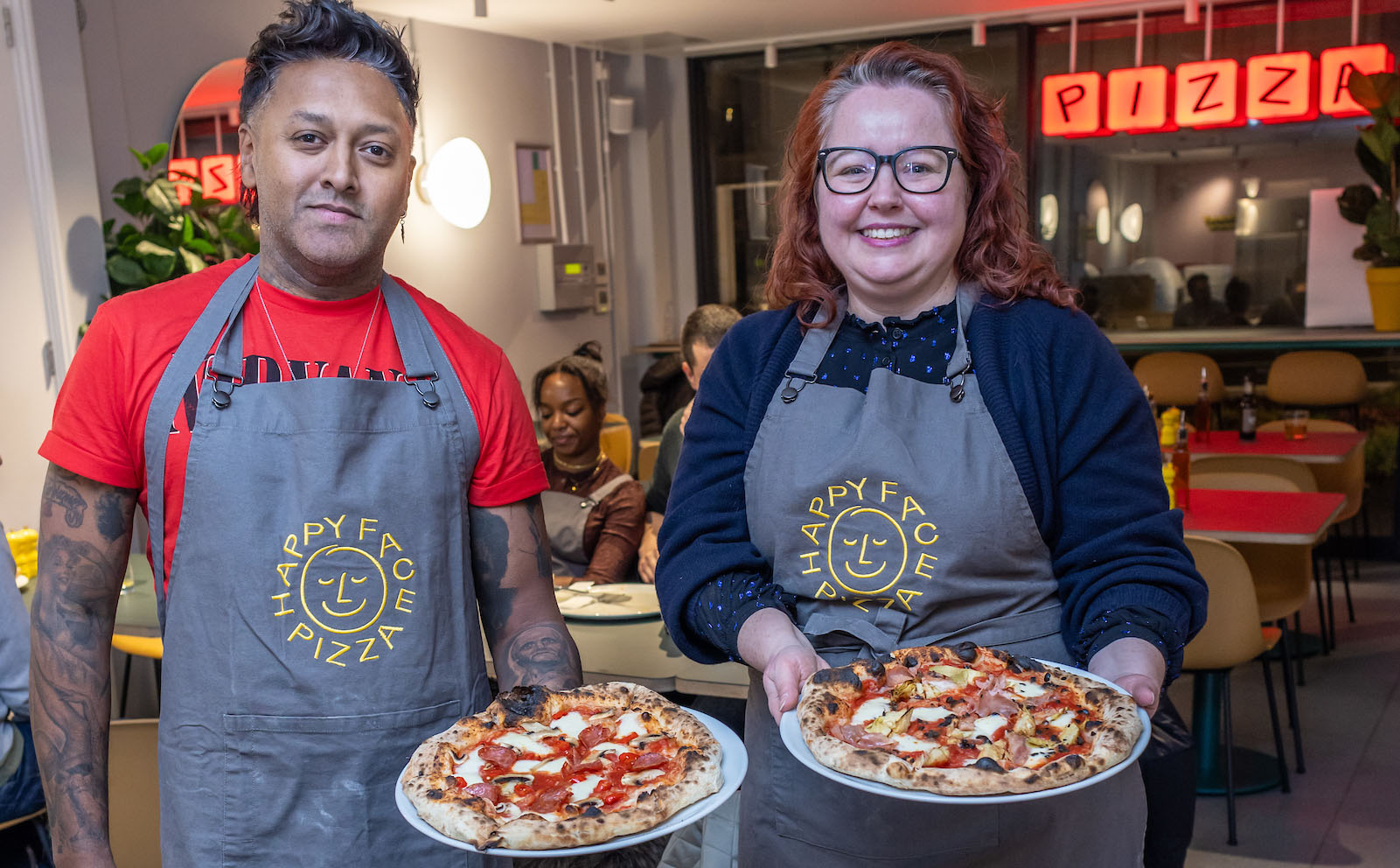 Happy face pizza masterclass (Brent Cross Town)