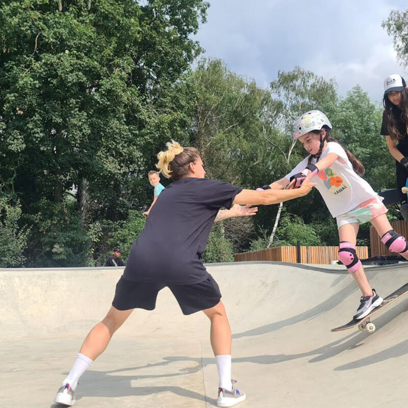 Keep rolling project teaching skateboarding,Brent Cross Town (Brent Cross Town)