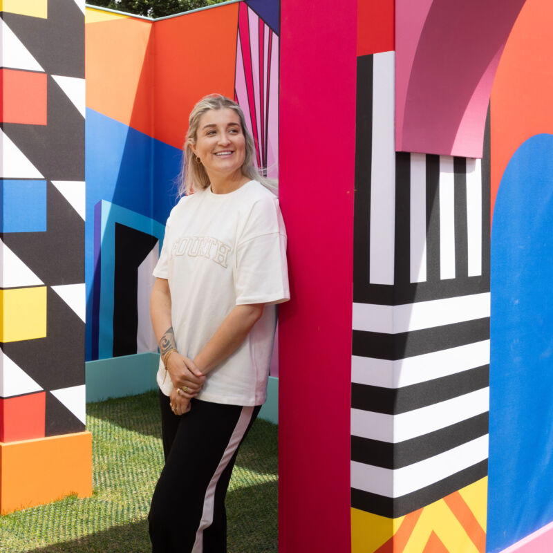 Lois O Hara at The maze, Brent Cross Town
