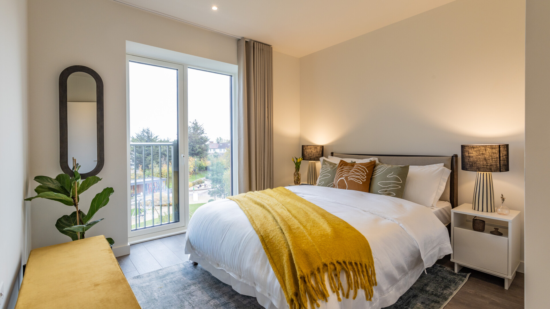 Photo of a double bedroom in The Maple in Brent Cross Town. (Brent Cross Town)