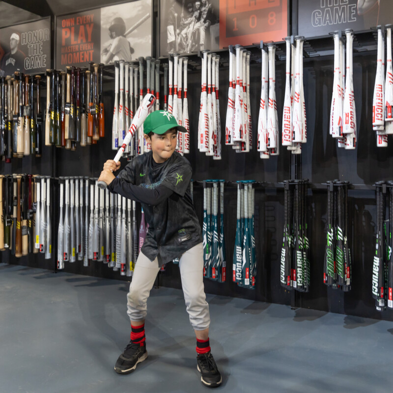 Hitters House baseball and softball shop at the 108 in north London in Brent Cross Town (Brent Cross Town)