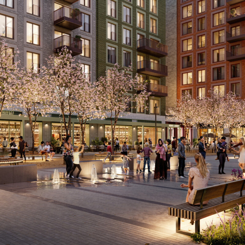 Neighbourhood Square launch brent cross town (Brent Cross Town)