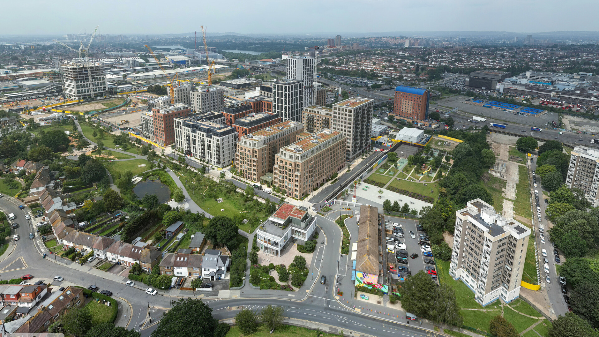 Site Progress June 2025 - Brent Cross Town (Brent Cross Town)