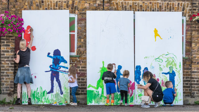 The Big Outdoors event, Clitterhouse Playing Fields, Brent Cross Town (Brent Cross Town)