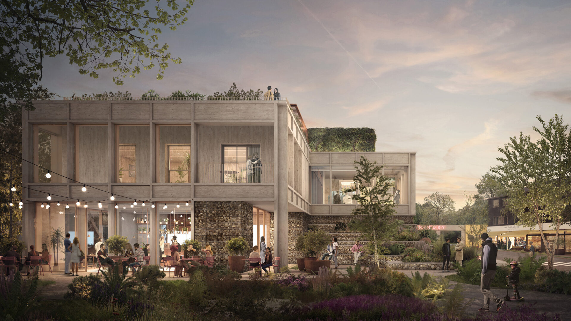 Brent Cross Town Visitor Centre Visualization (Brent Cross Town)