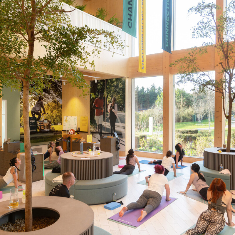 Saturday morning Yoga Class with Nadya from N’Dazzle in The Visitor Pavilion, Brent Cross Town (Brent Cross Town)