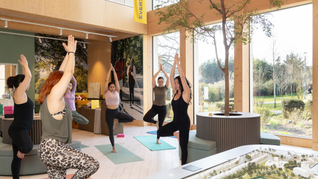 Saturday morning Yoga Class with Nadya from N’Dazzle in The Visitor Pavilion, Brent Cross Town (Brent Cross Town)