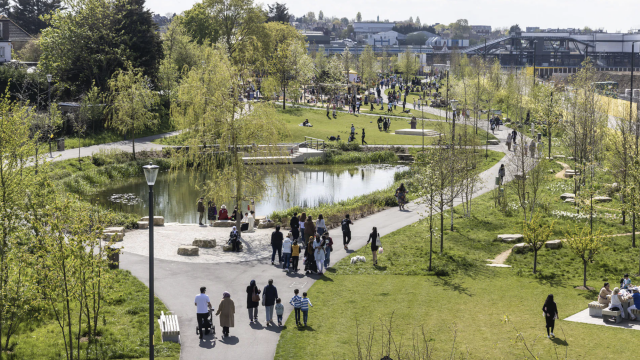 Claremont Park at Brent Cross Town in North London (Brent Cross Town)