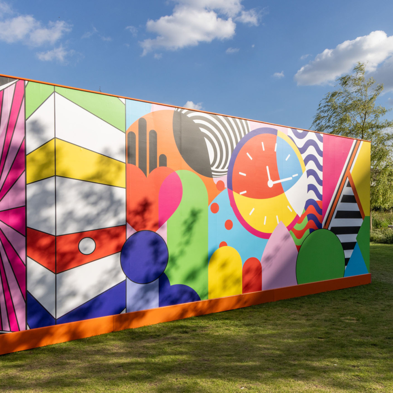 Side view of The Maze, Brent Cross Town (Brent Cross Town)