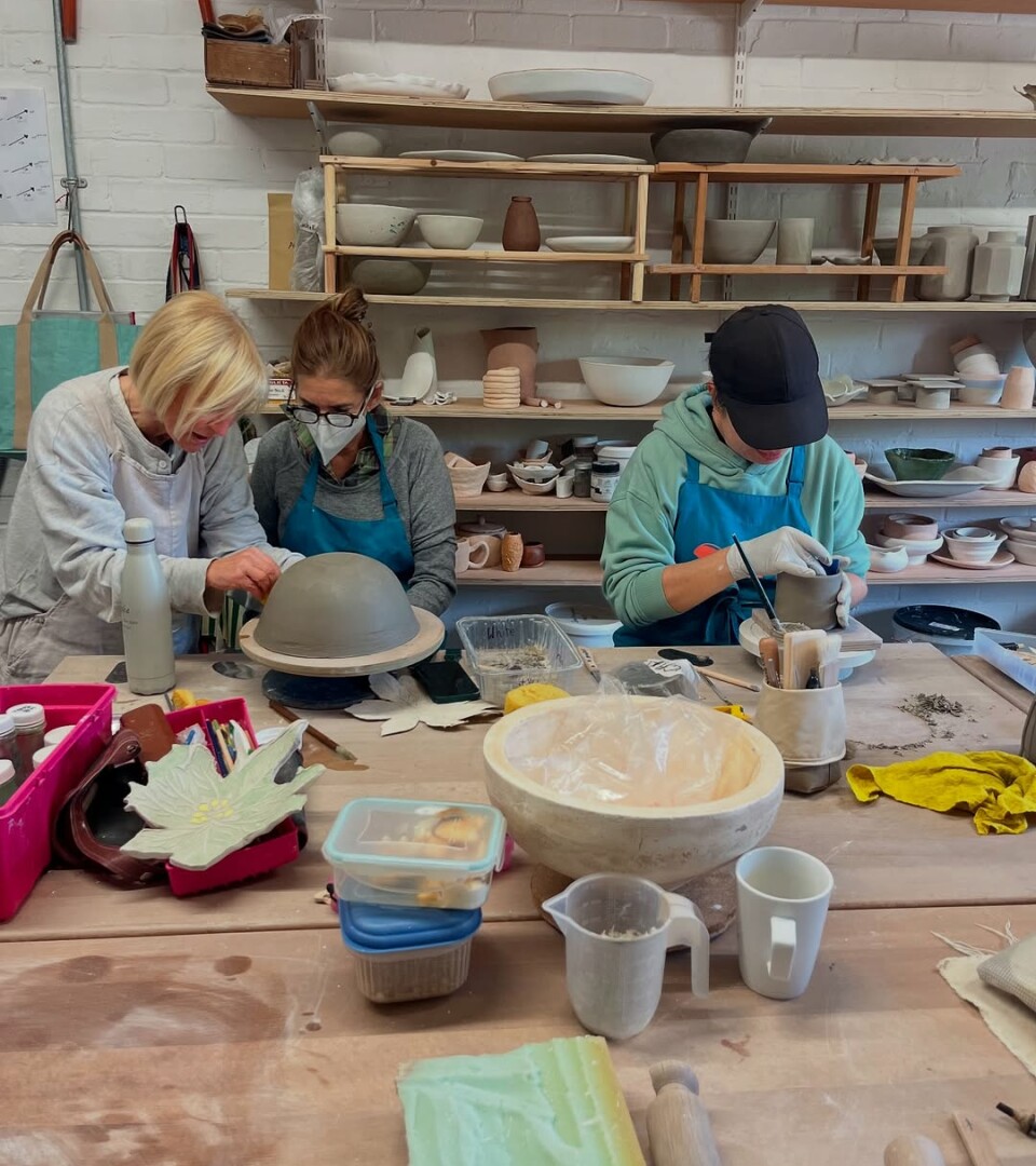 Our yard clitterhouse farm pottery class (Brent Cross Town)