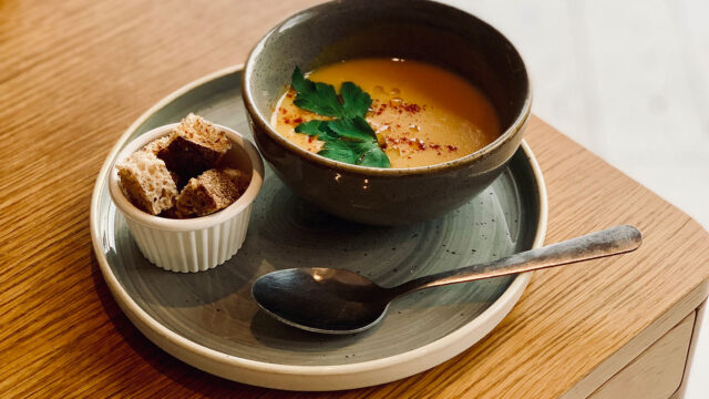 Spruce and Larch soup Spring Menu Brent Cross Town March 23 (Brent Cross Town)