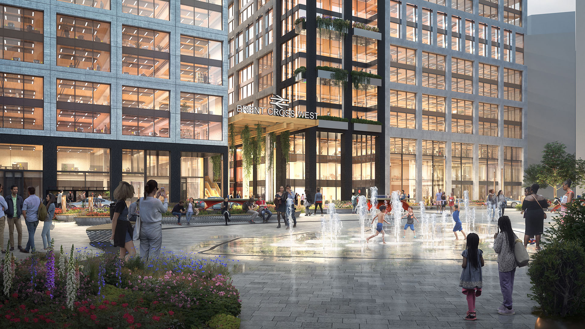 Station Square, Brent Cross Town (Brent Cross Town)