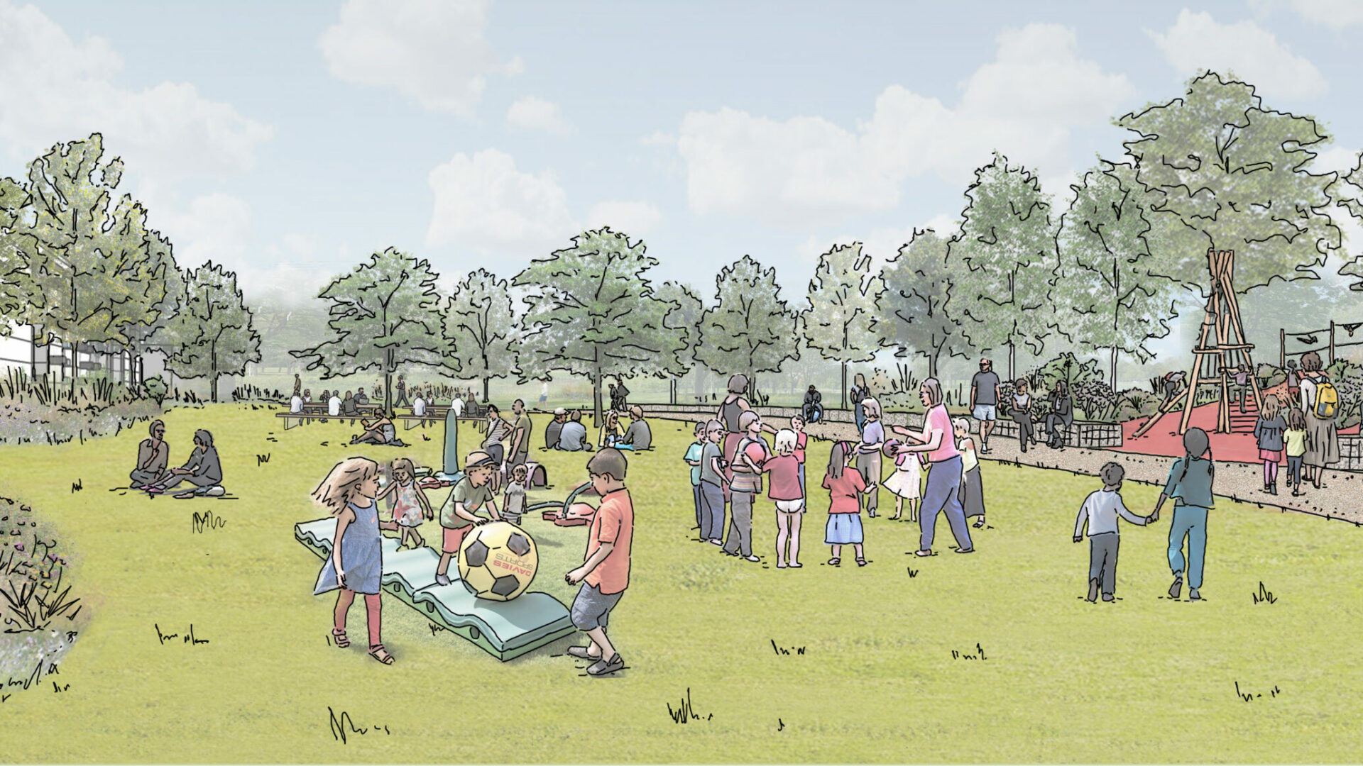 Claremont Park concept image - Brent Cross Town (Brent Cross Town)