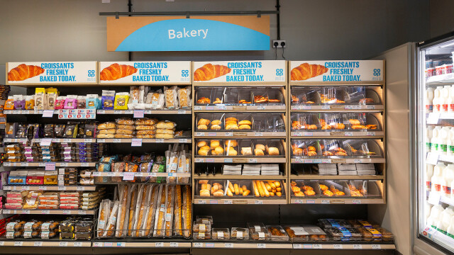 Photo of the bakery section in the Brent Cross Town Co-op. (Brent Cross Town)