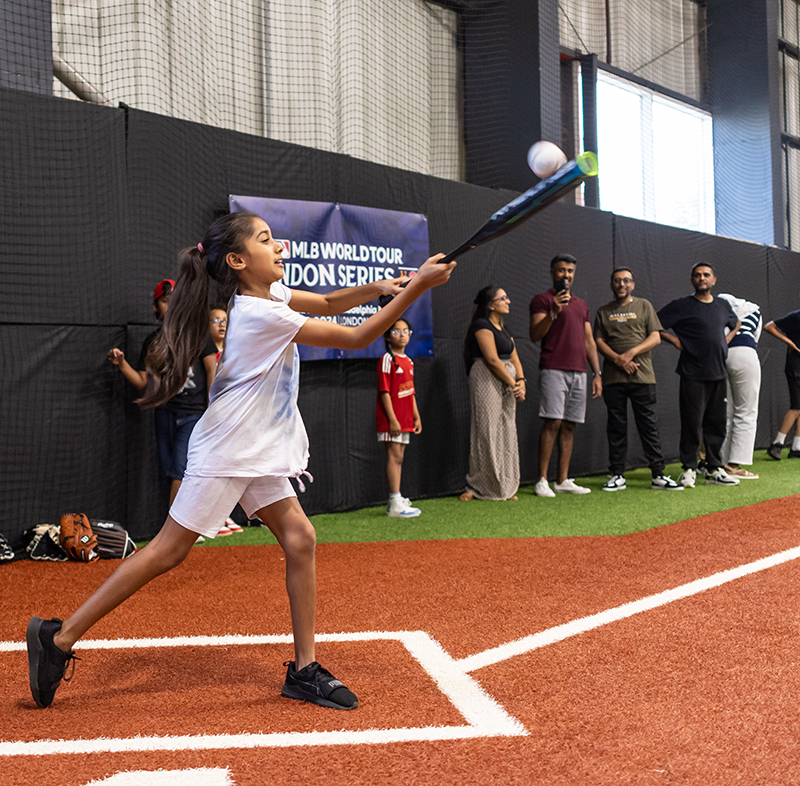 Baseball session at The 108, Brent Cross Town