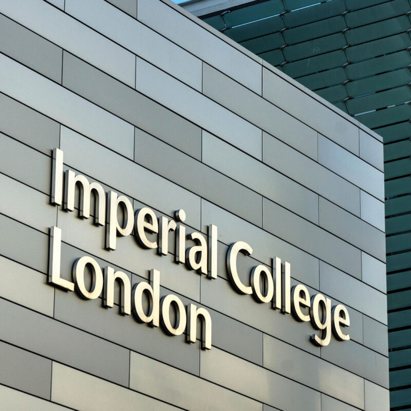 sign outside Imperial College London (Brent Cross Town)