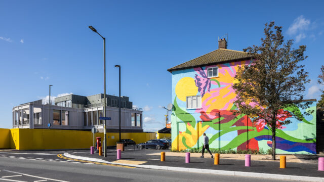 The Claremont Way mural (Brent Cross Town)