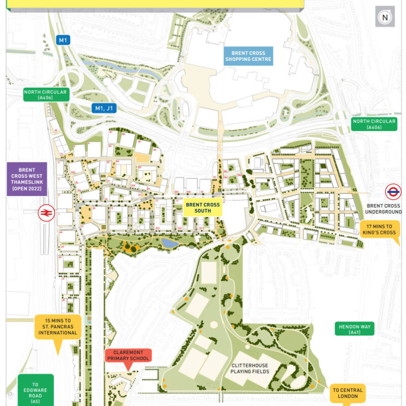 2020 masterlan for Transforming Brent Cross