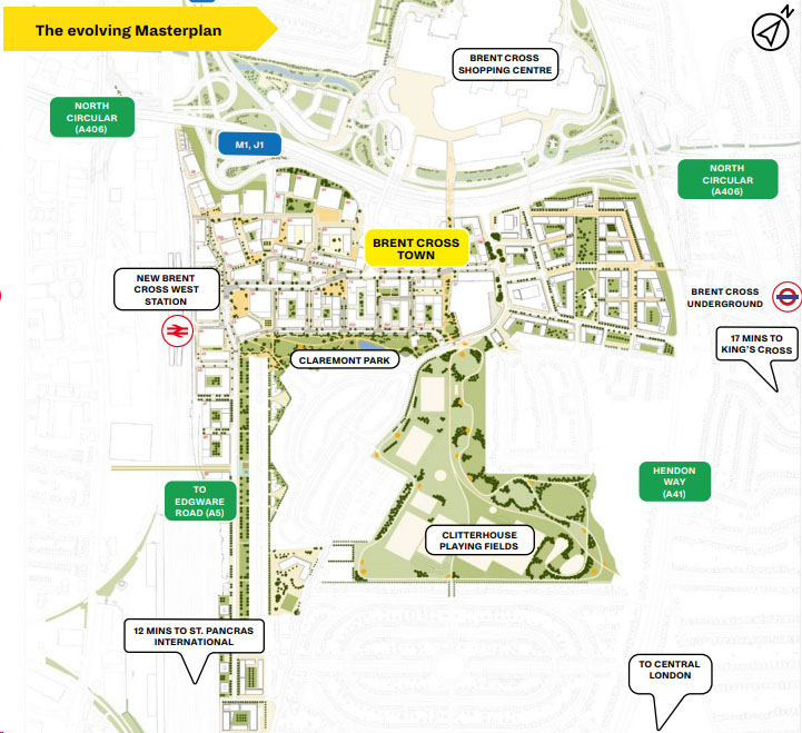 Overview of the development plans from November 2020